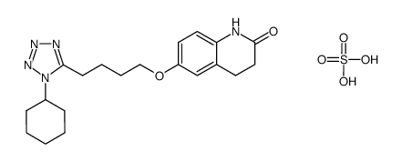 cilostazol sulfate Structure