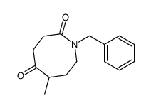 1-benzyl-6-methylazocane-2,5-dione结构式