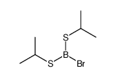 bromo-bis(propan-2-ylsulfanyl)borane Structure