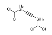 dichloromethyl-[2-(dichloromethylsilyl)ethynyl]silane Structure