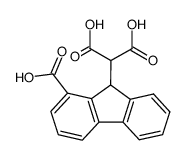 (1-Carboxy-fluorenyl-(9))-malonsaeure结构式