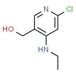 (6-Chloro-4-(ethylamino)pyridin-3-yl)methanol picture