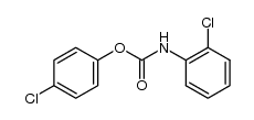 (2-chloro-phenyl)-carbamic acid-(4-chloro-phenyl ester) Structure